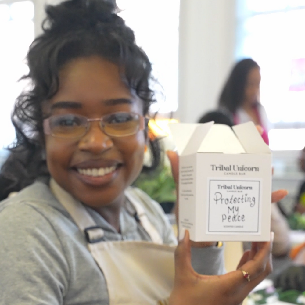 
                  
                    Tribal Unicorn Candle Making Workshop customer's candle
                  
                