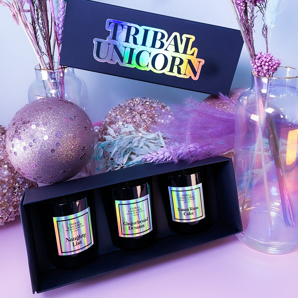 
                  
                    Christmas Mini Candle Shots Gift Set 2023 - Tribal Unicorn Candle Bar
                  
                