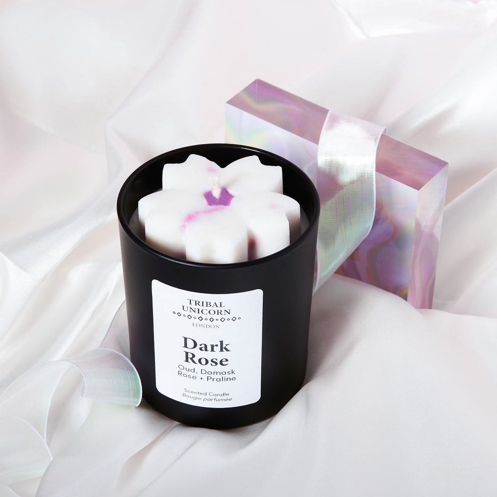 Dark Rose Candle Refill - Tribal Unicorn Candle Bar