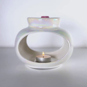 
                  
                    Charger et lire la vidéo dans la visionneuse de la Galerie, Pearl Wax Melt Warmer
                  
                