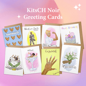 
                  
                    KitsCH Noir Greeting Cards - Tribal Unicorn Candle Bar
                  
                