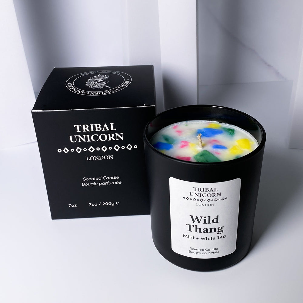 
                  
                    Wild Thang Terazzo Candle - Tribal Unicorn Candle Bar
                  
                